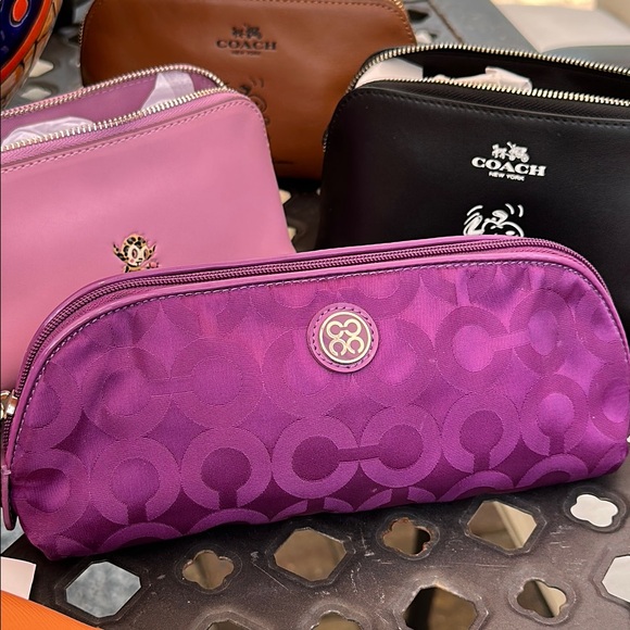 Coach Purple Pouch